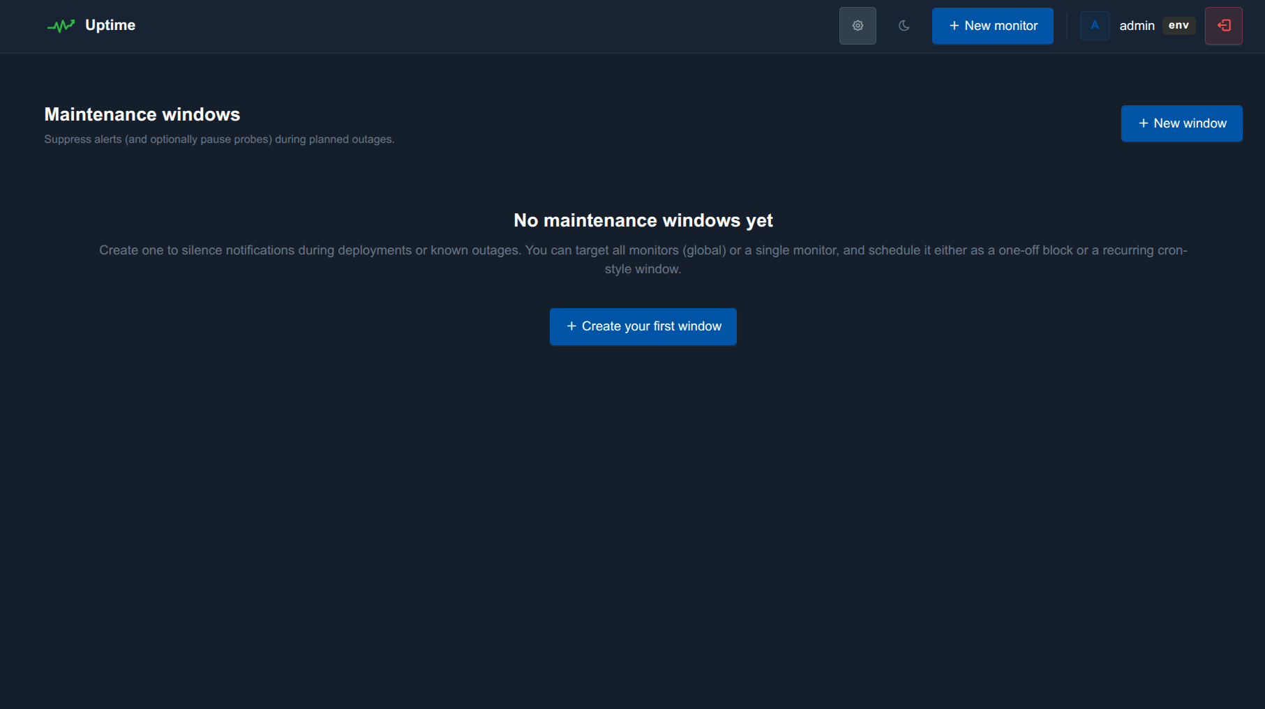 Notification channels: Discord, Slack, Telegram, Ntfy, Gotify, Pushover, Mattermost, Teams, email, webhook